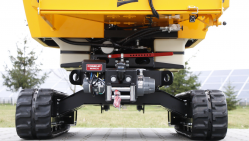 Výkonný štěpkovač na naftu s pásovým podvozkem LS 160 DW Track M